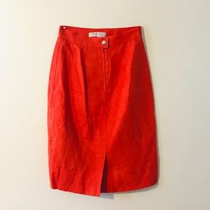 MaxMara 100% cotton pencil skirt